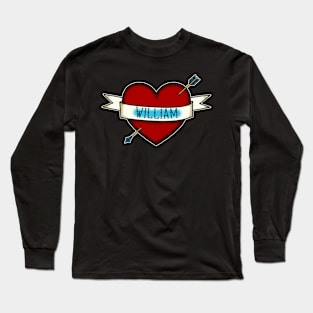 Traditional, Retro tattoo inspired Design That You Can Personalize Long Sleeve T-Shirt